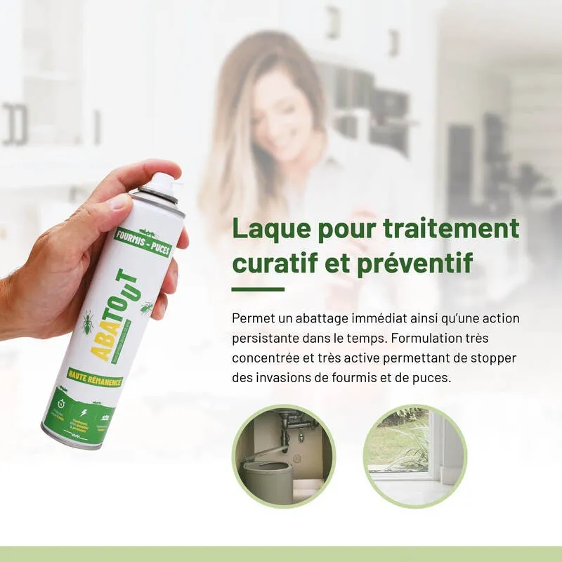 Laque anti-Fourmis, Puces & Gendarmes