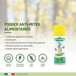 Laque anti-Mites alimentaires – Fogger