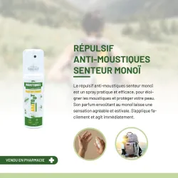 Répulsif anti-moustiques parfum Monoï
