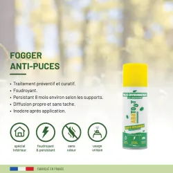 Laque anti-Puces environnement – Fogger