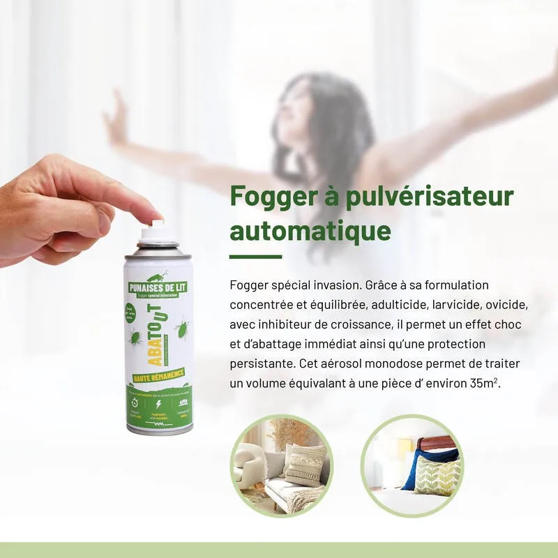 Laque anti-Punaises & Punaises de lit – Fogger