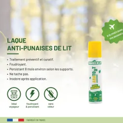 Laque Anti-Punaises de lit