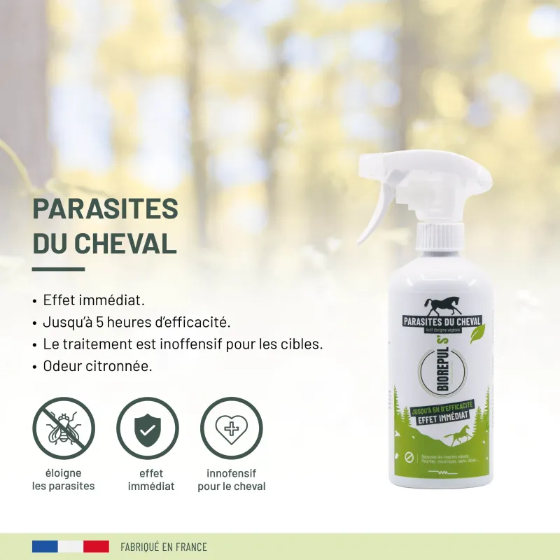 BIOREPULS' Répulsif Mouche du Cheval 450ml