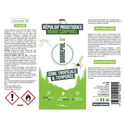 BIOREPULS' Répulsif Moustiques Corps/textiles 100ml