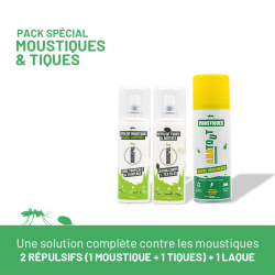 PACK Spécial Moustiques & Tiques - solution complète