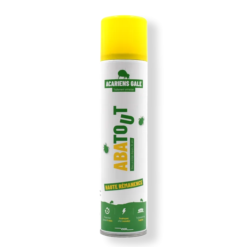 Laque anti-Acariens & Gale - Entretien