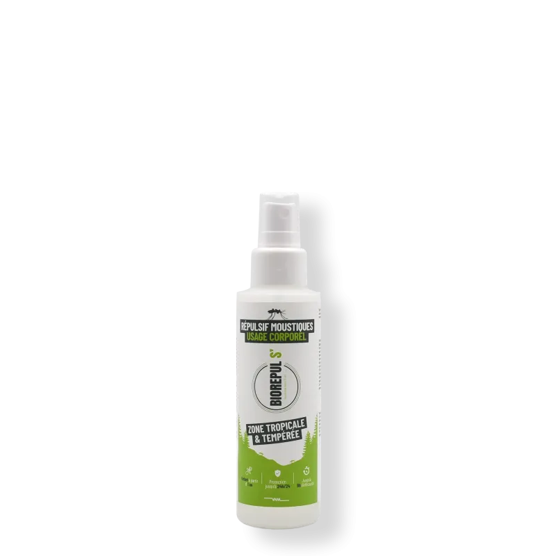 Répulsif anti-moustiques corps et textile