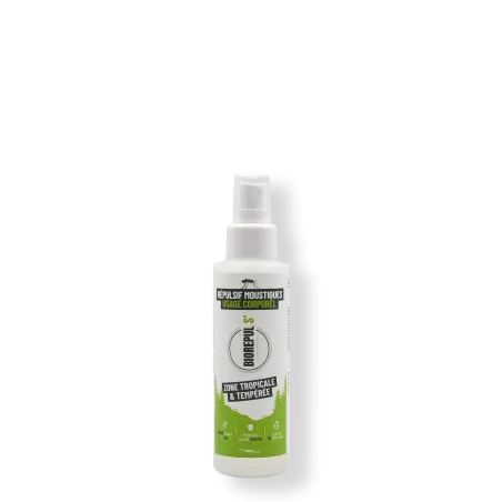 Répulsif anti-moustiques corps et textile