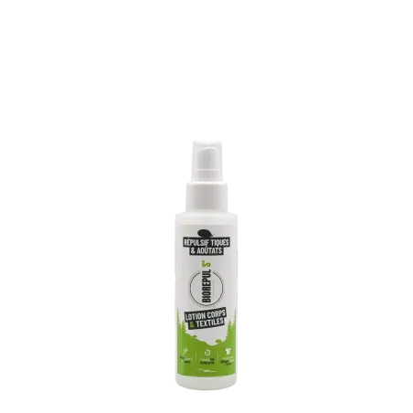 Répulsif tiques aoûtats corps et textile
