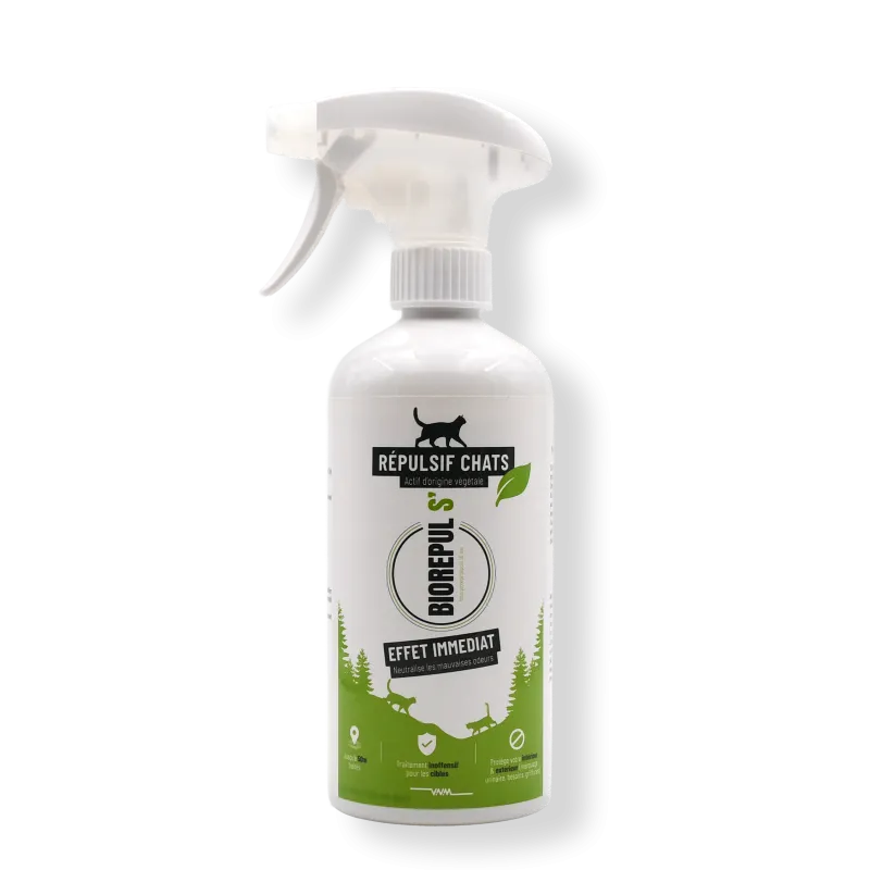 Répulsif spray chats