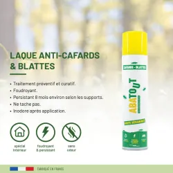 Laque anti-Blattes & Cafards