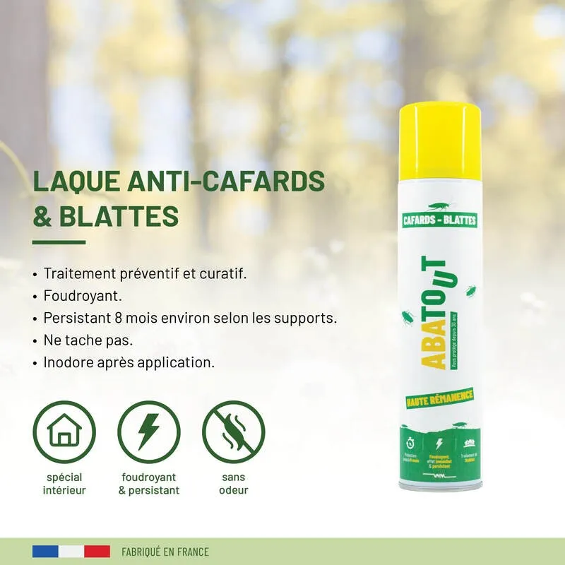 Laque anti-Blattes & Cafards